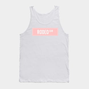 Rodeo dr pink Tank Top